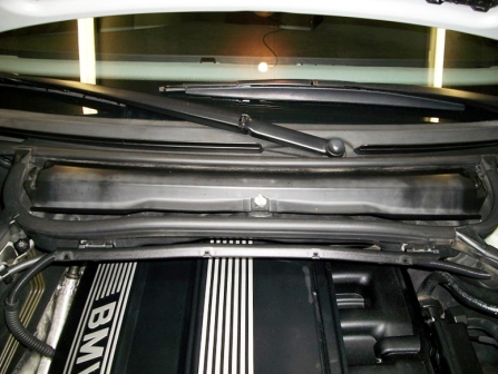 Расположение салонного фильтра BMW E46