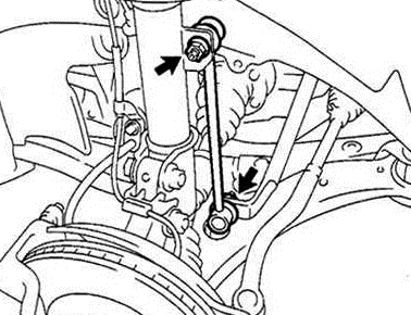 Инструкция по замене стоек стабилизатора Mazda 3