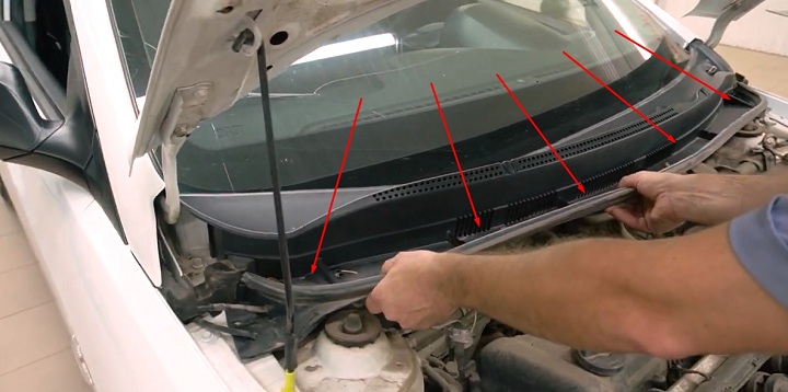 Пошаговая инструкция по замене лобового стекла Hyundai Solaris