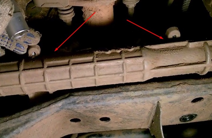 Фото и видео по ремонту рулевой рейки Лада Ларгус