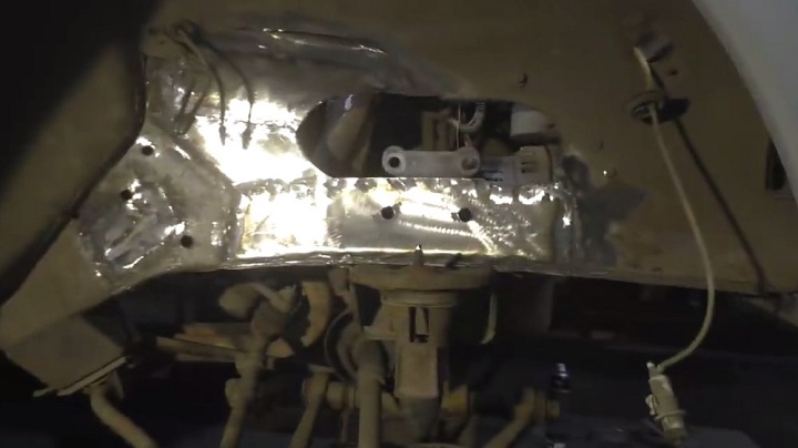 Фото и видео по ремонту переднего лонжерона Нива 2121